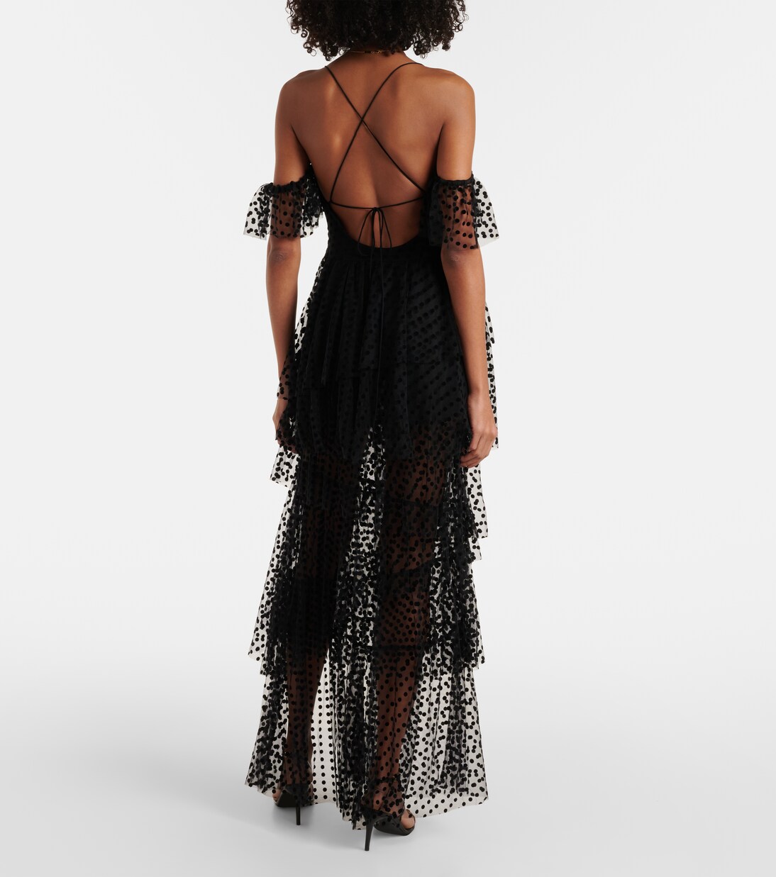 Robe longue Carmen en tulle | Alexandra Miro