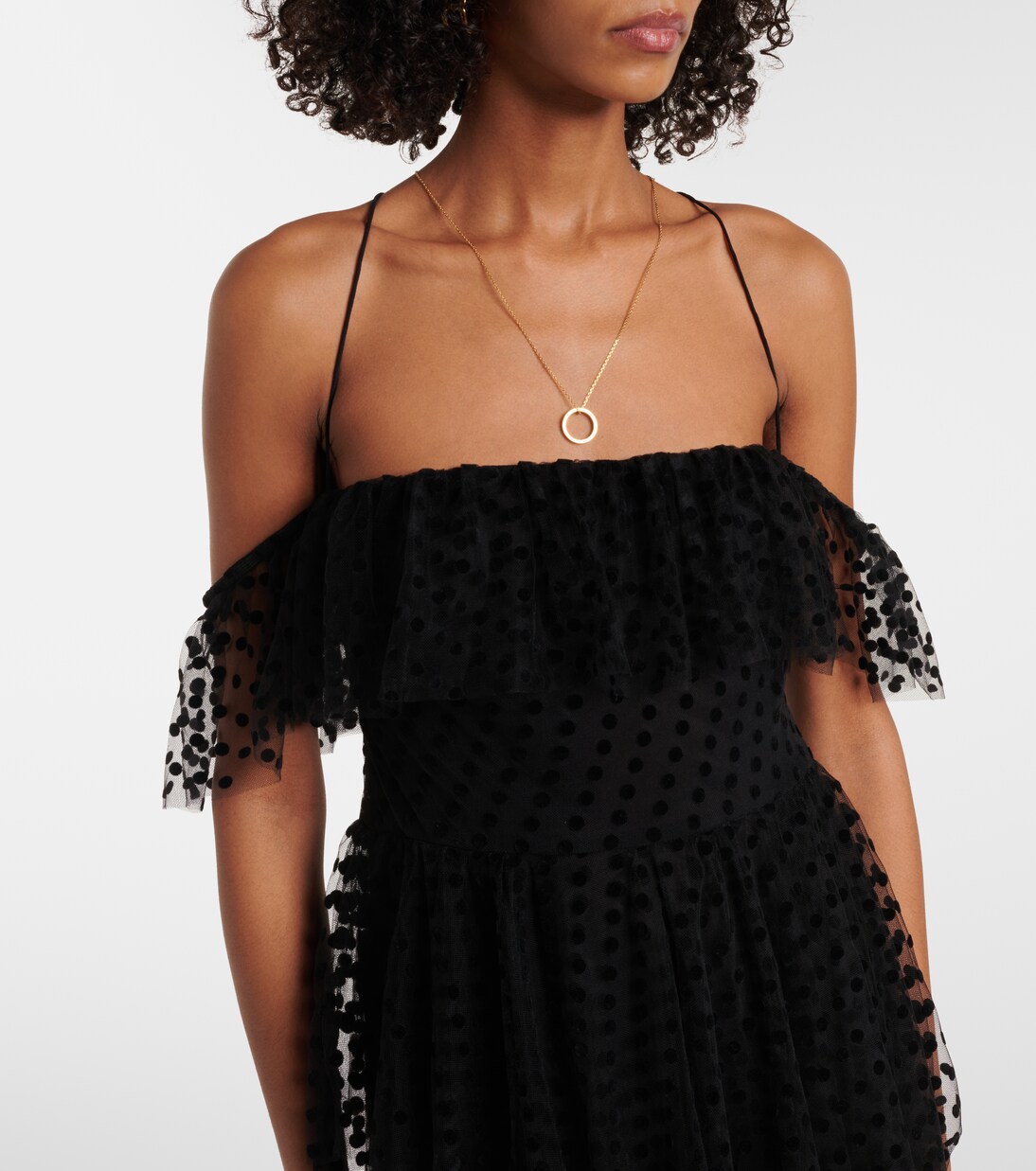 Robe longue Carmen en tulle | Alexandra Miro