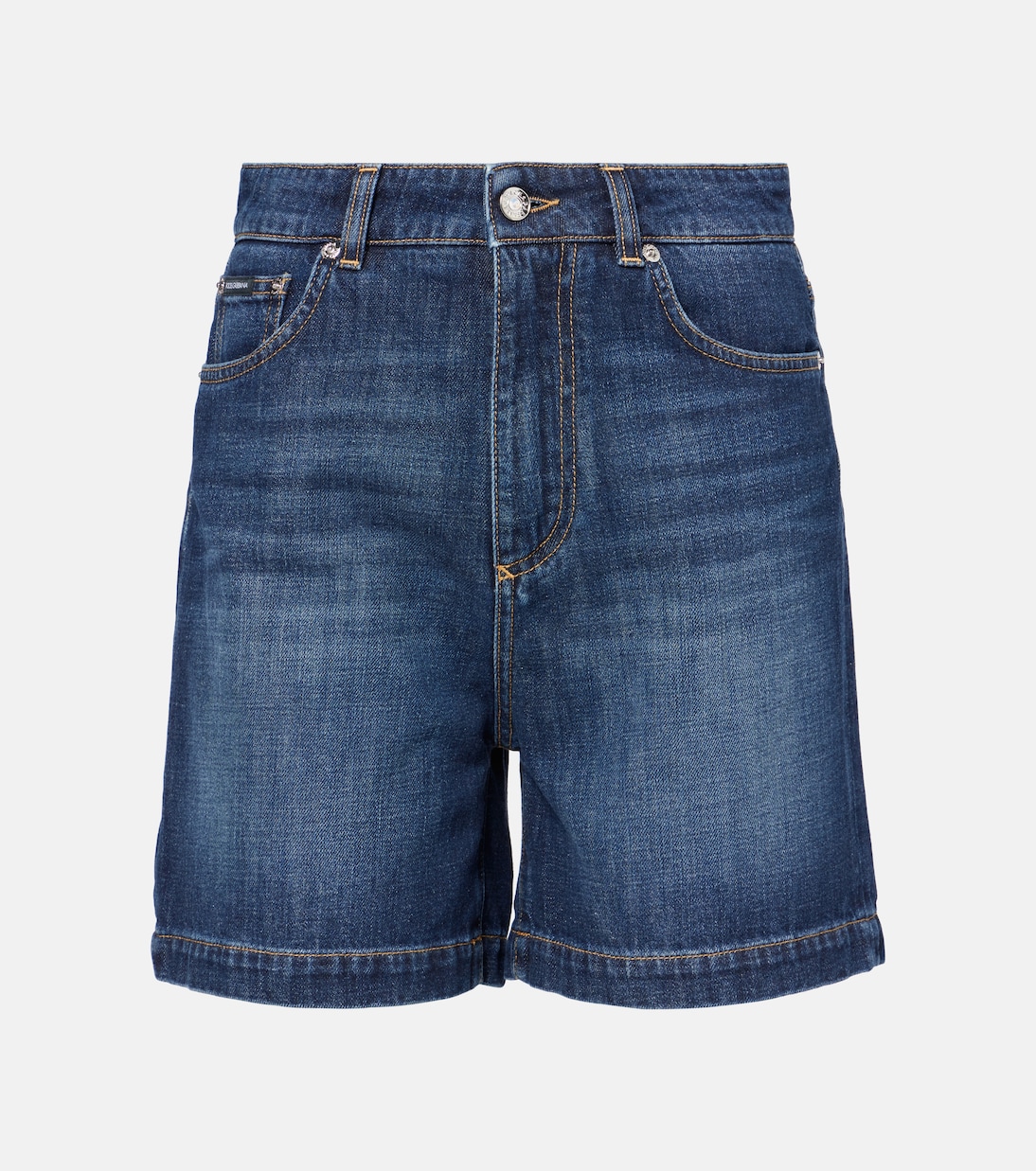 Short à taille haute en jean | Dolce&Gabbana