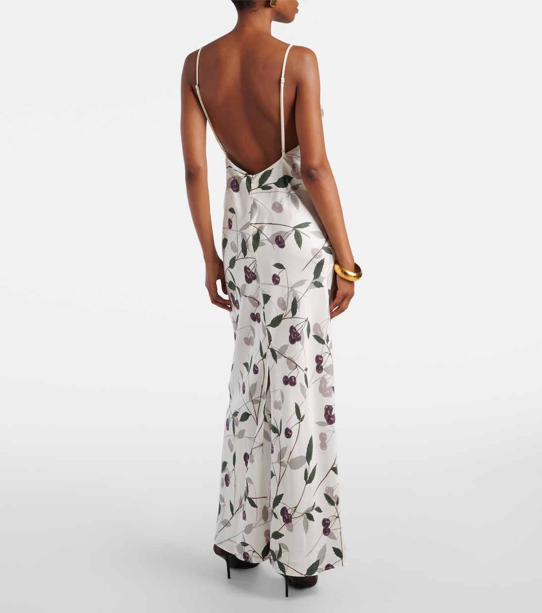 Printed silk maxi dress | Stella McCartney