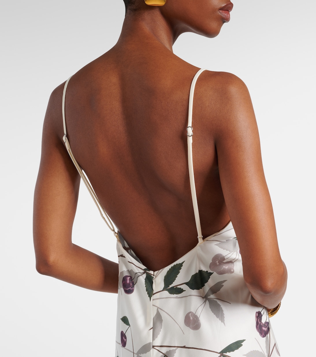 Printed silk maxi dress | Stella McCartney