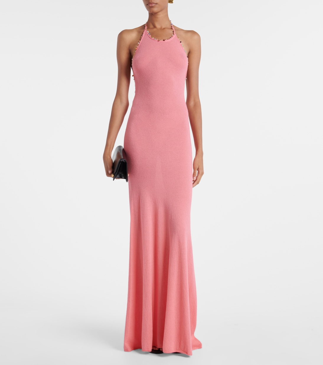 Robe longue Beach Quartz à ornements | Christopher Esber