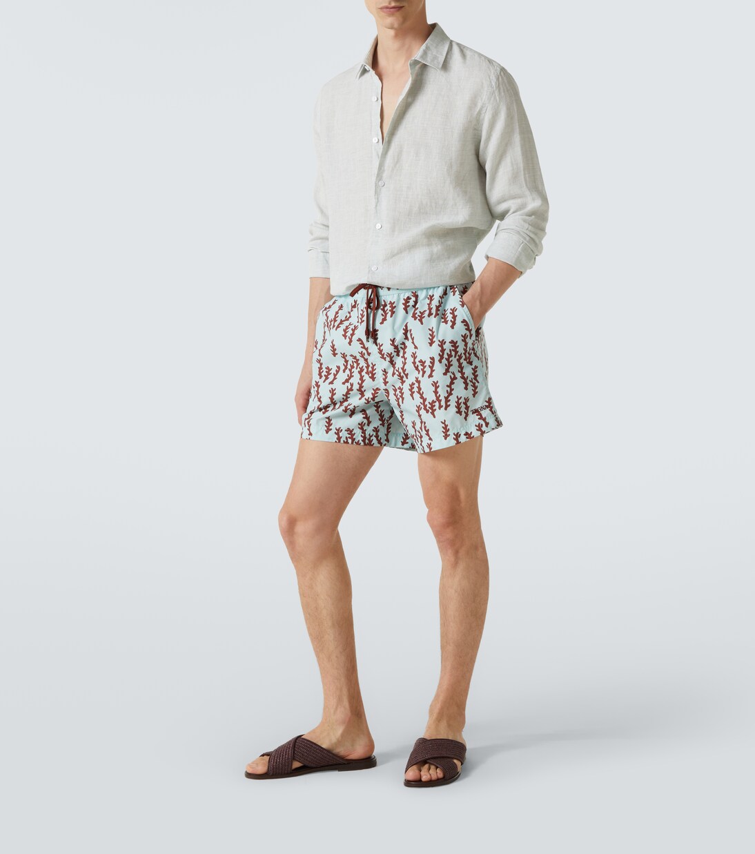 Camisa Giles de lino | Orlebar Brown