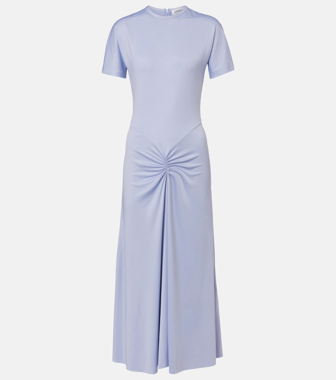 Gathered jersey midi dress | Victoria Beckham