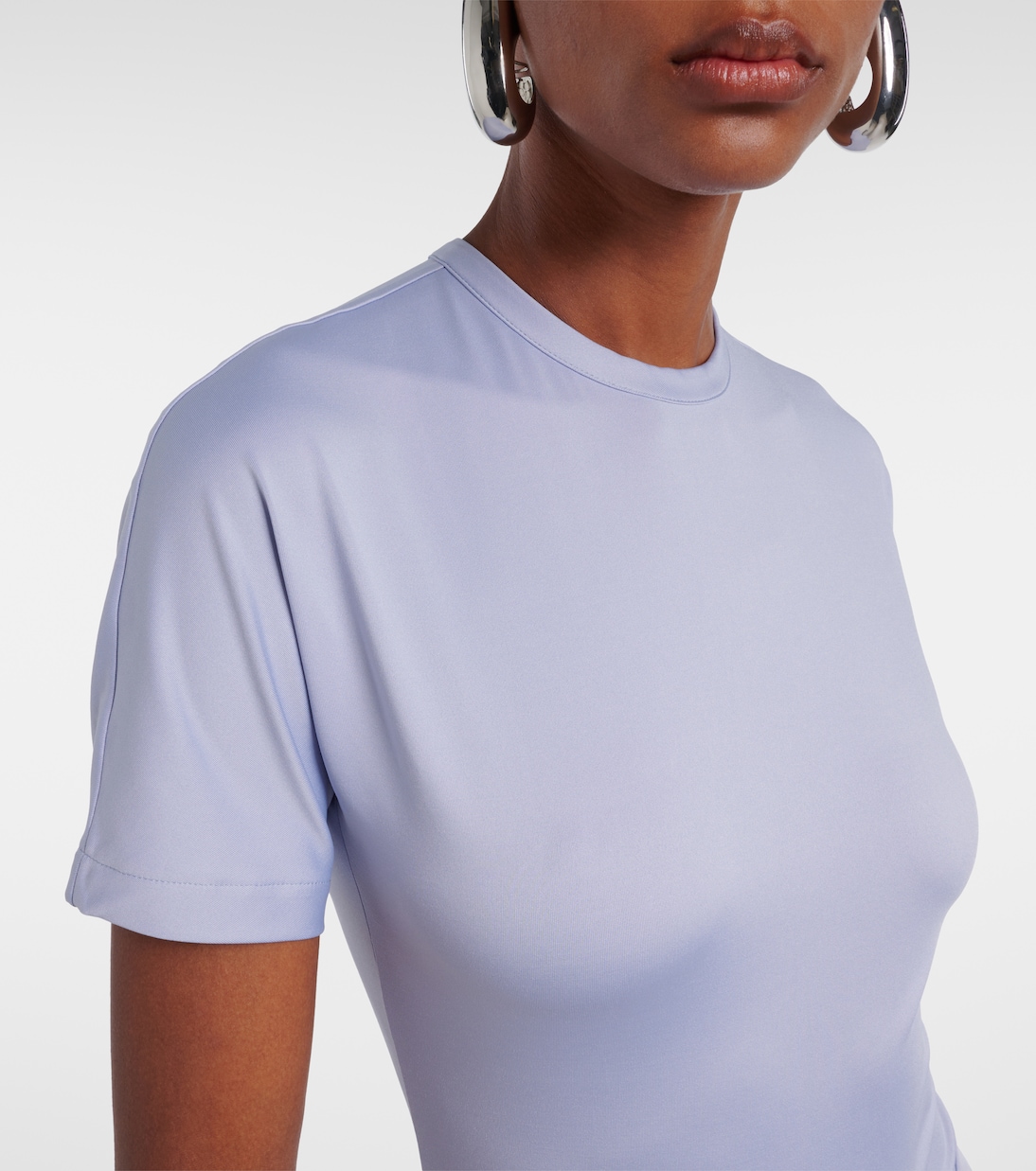 Gathered jersey midi dress | Victoria Beckham