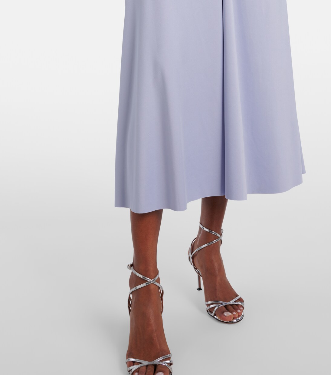 Gathered jersey midi dress | Victoria Beckham