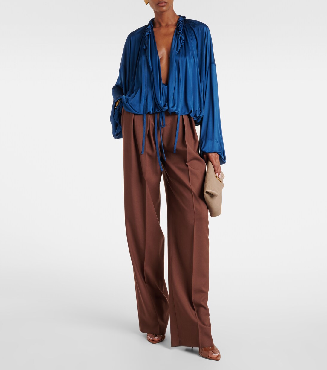 Bianca 95 mules | Amina Muaddi