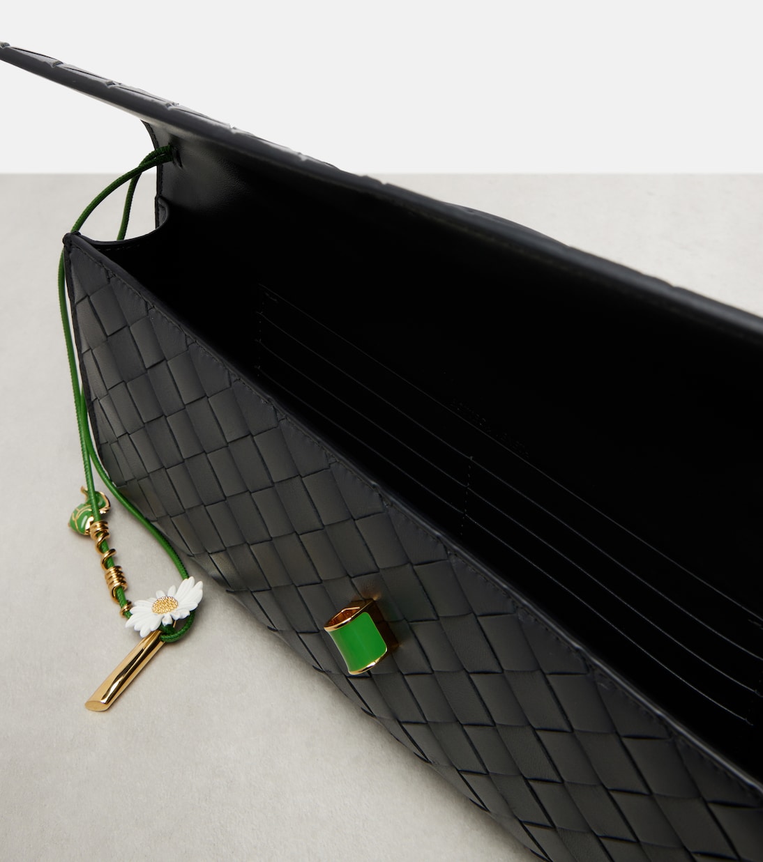 Pochette Andiamo Intrecciato en cuir | Bottega Veneta