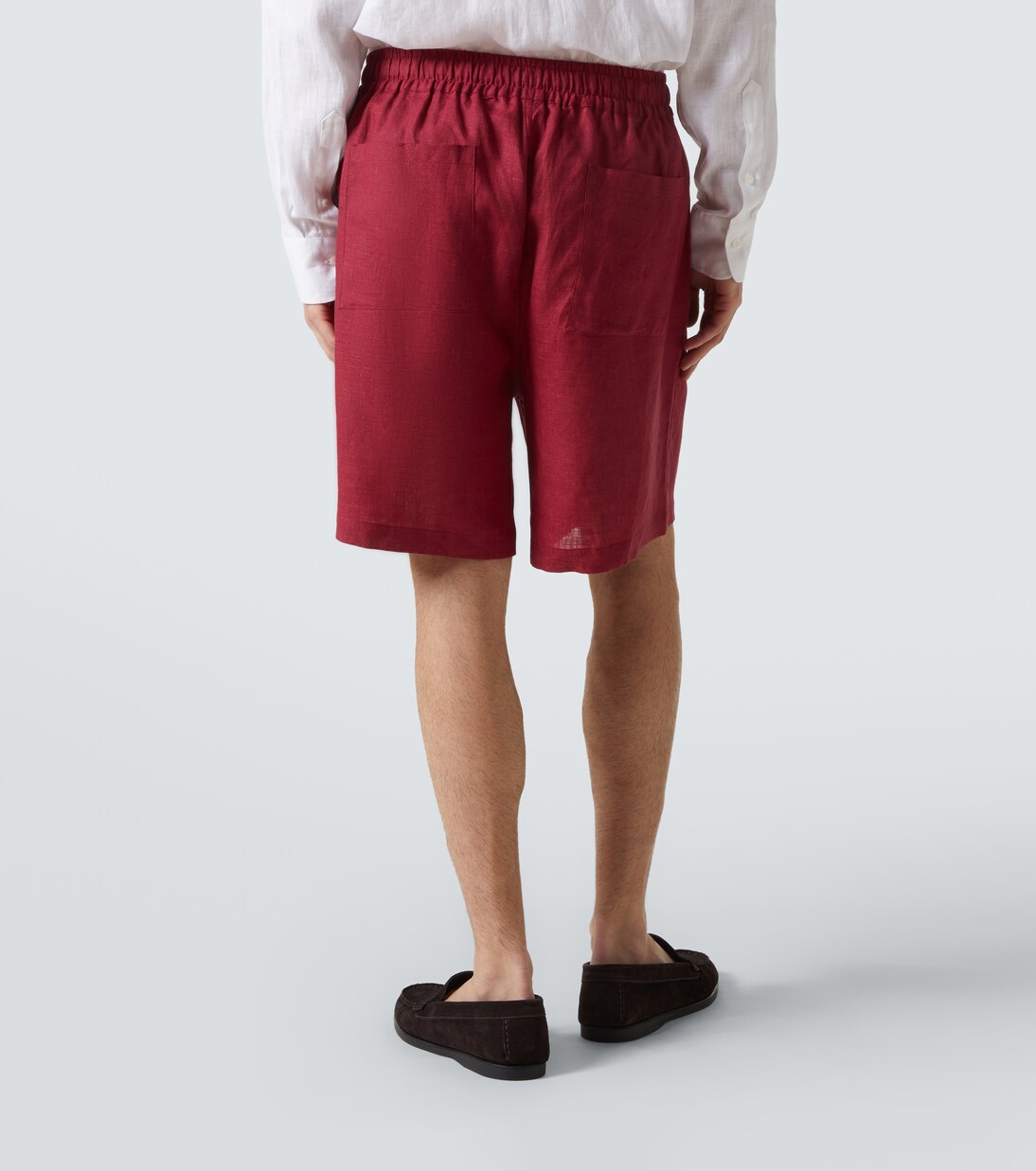 Shorts aus Leinen | Saman Amel