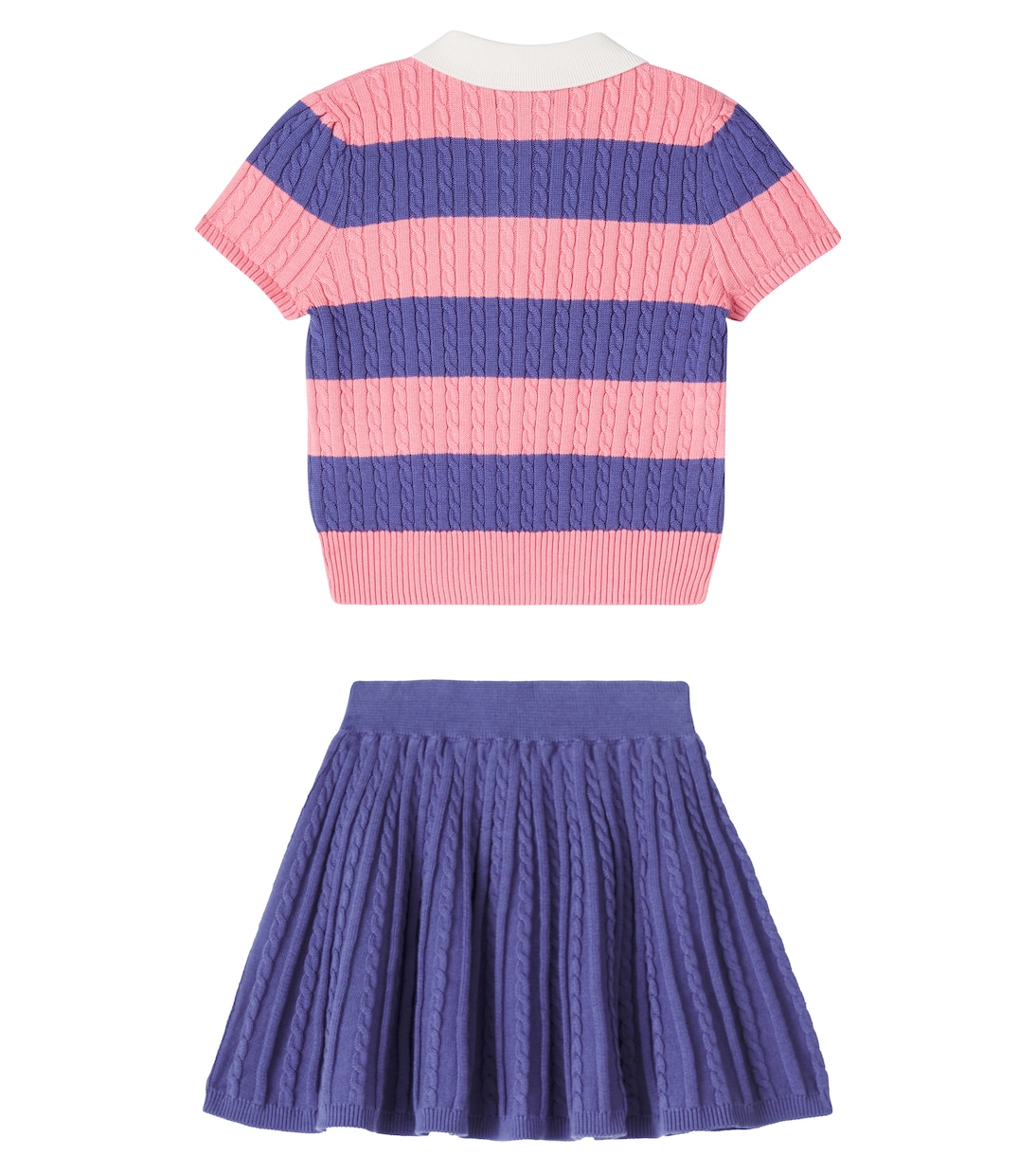 Polo e gonna in cotone | Polo Ralph Lauren Kids
