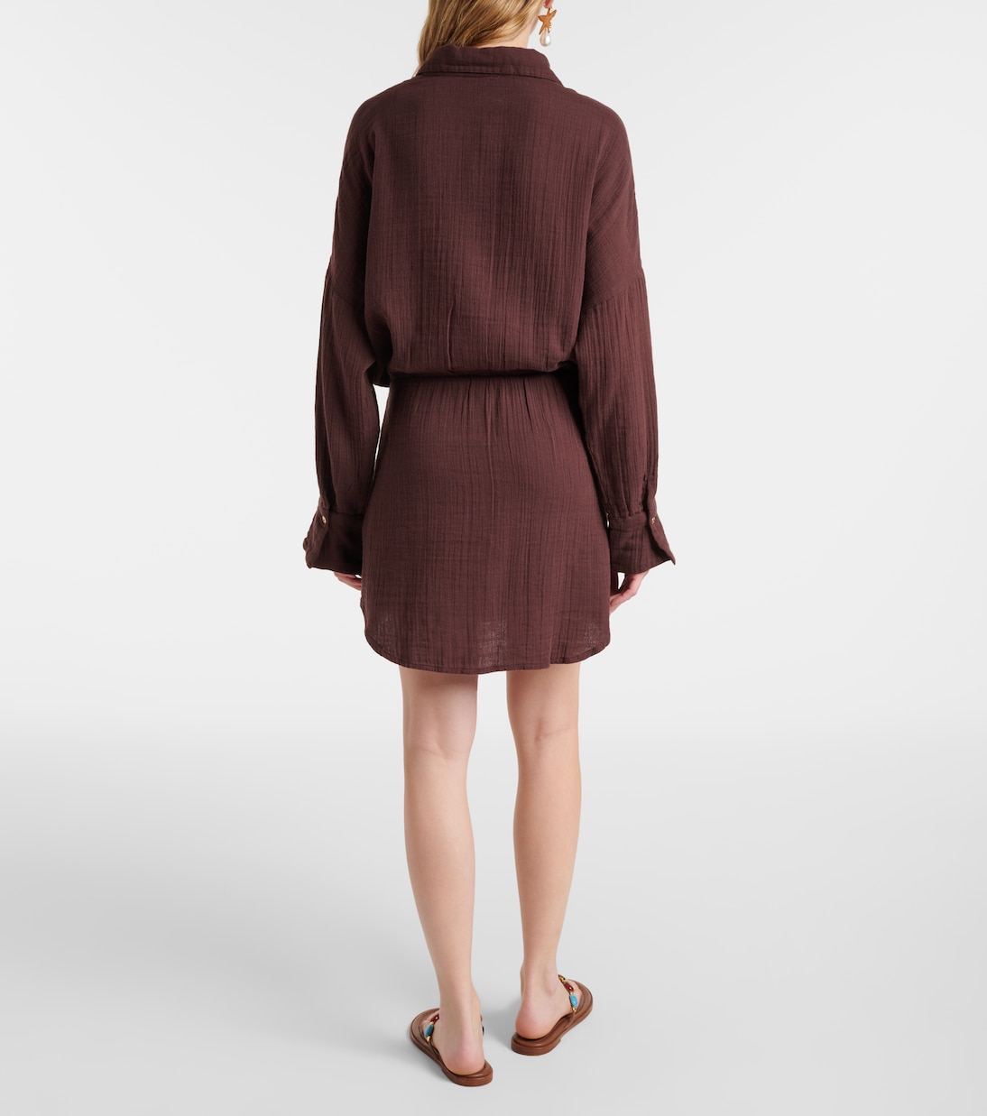 Hemdblusenkleid Sara aus Baumwolle | Melissa Odabash