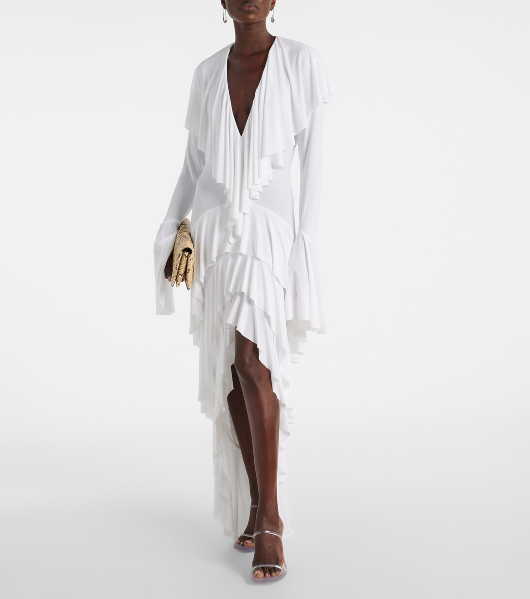 Robe longue asymétrique | Norma Kamali