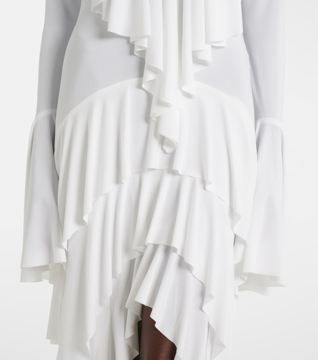 Robe longue asymétrique | Norma Kamali