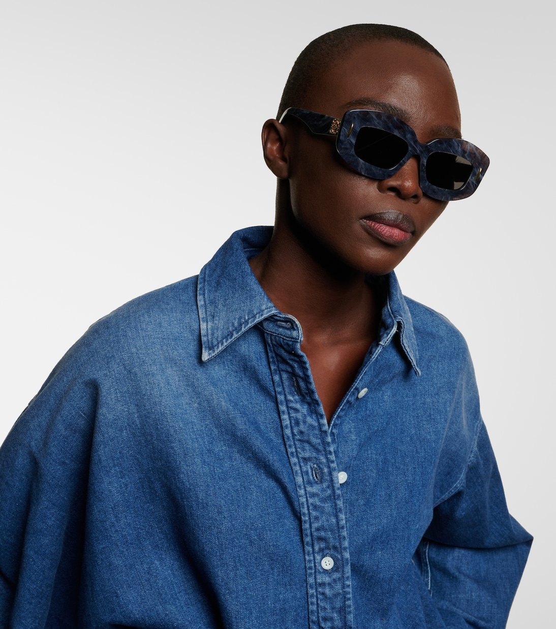 Gafas de sol oversized con anagrama | Loewe
