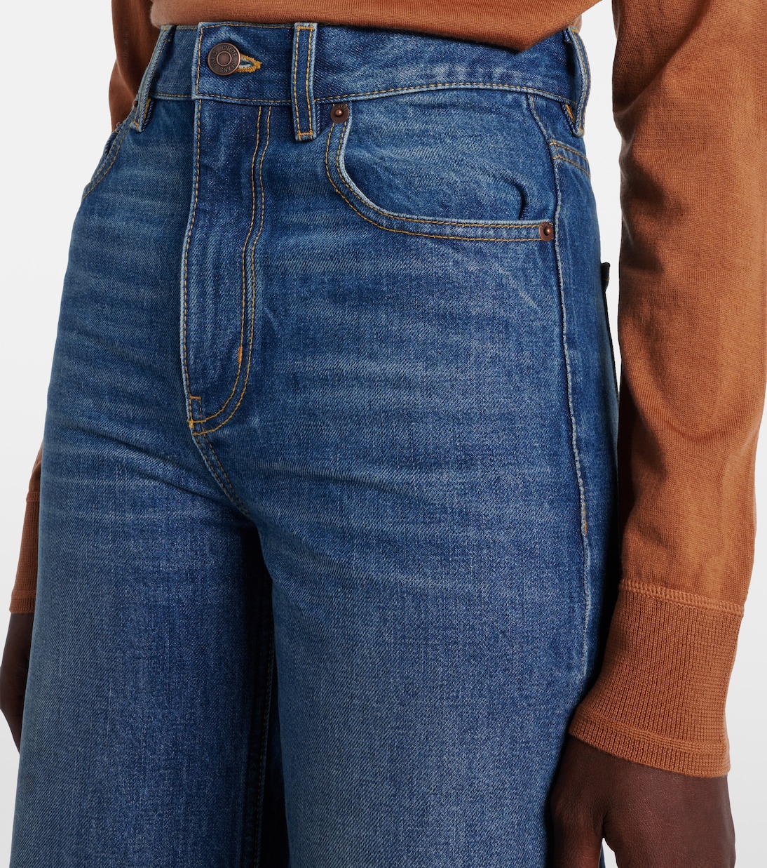 High-Rise Flared Jeans | Chloé