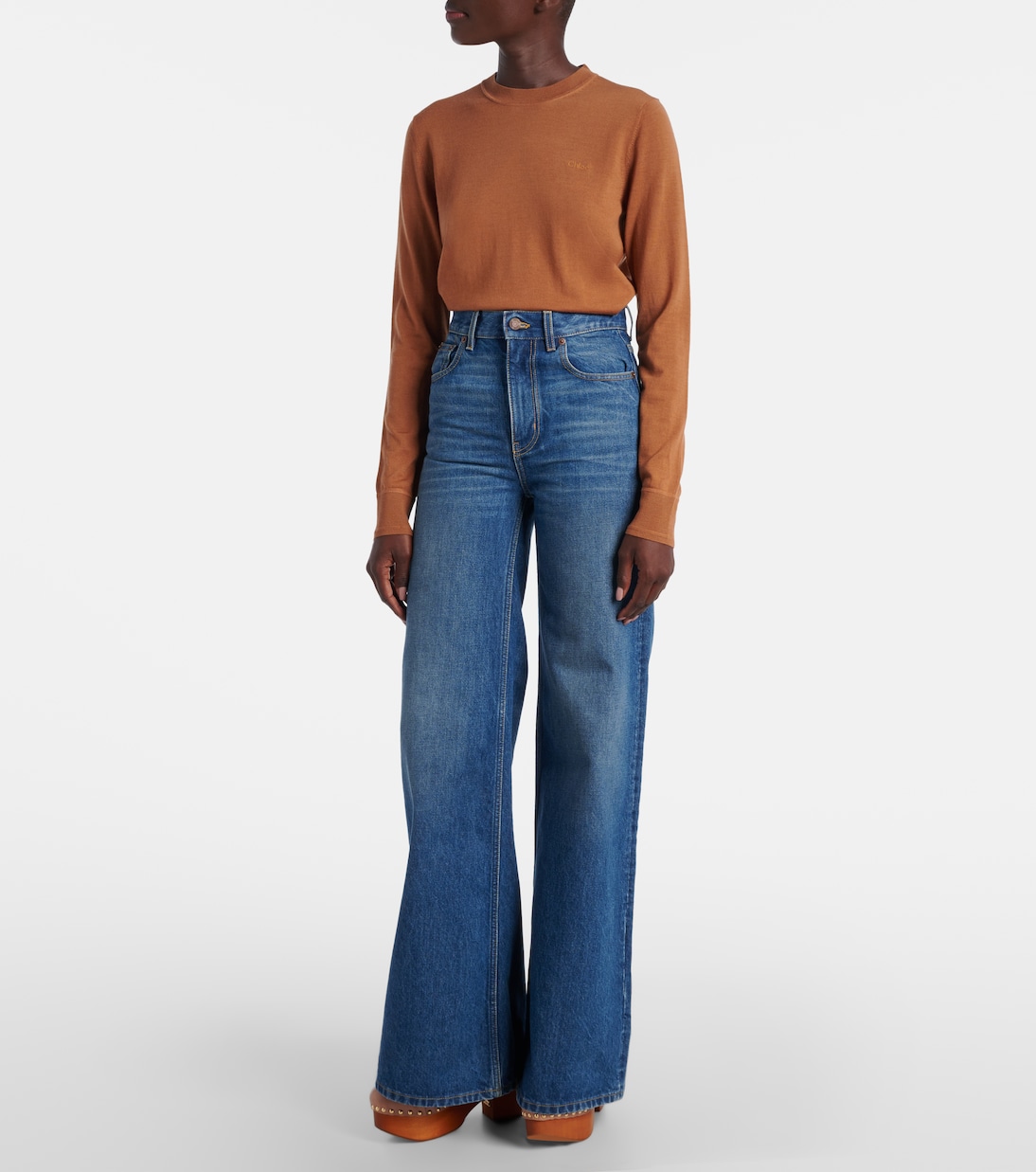 High-Rise Flared Jeans | Chloé