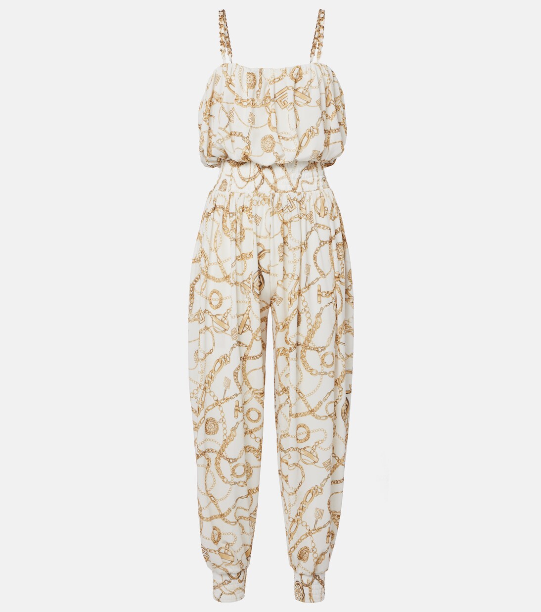 Chain 프린트 점프수트  | Balmain