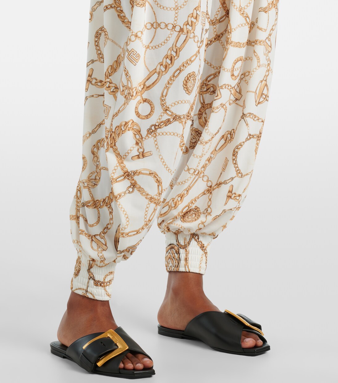 Chain 프린트 점프수트  | Balmain