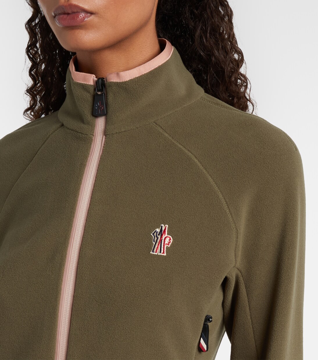 Fleece zip-up sweater | Moncler Grenoble