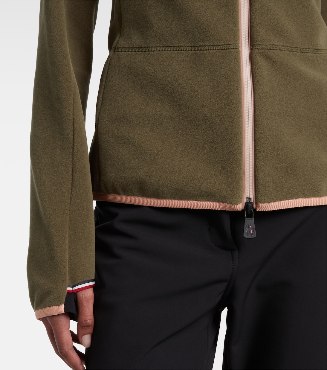 Fleece zip-up sweater | Moncler Grenoble