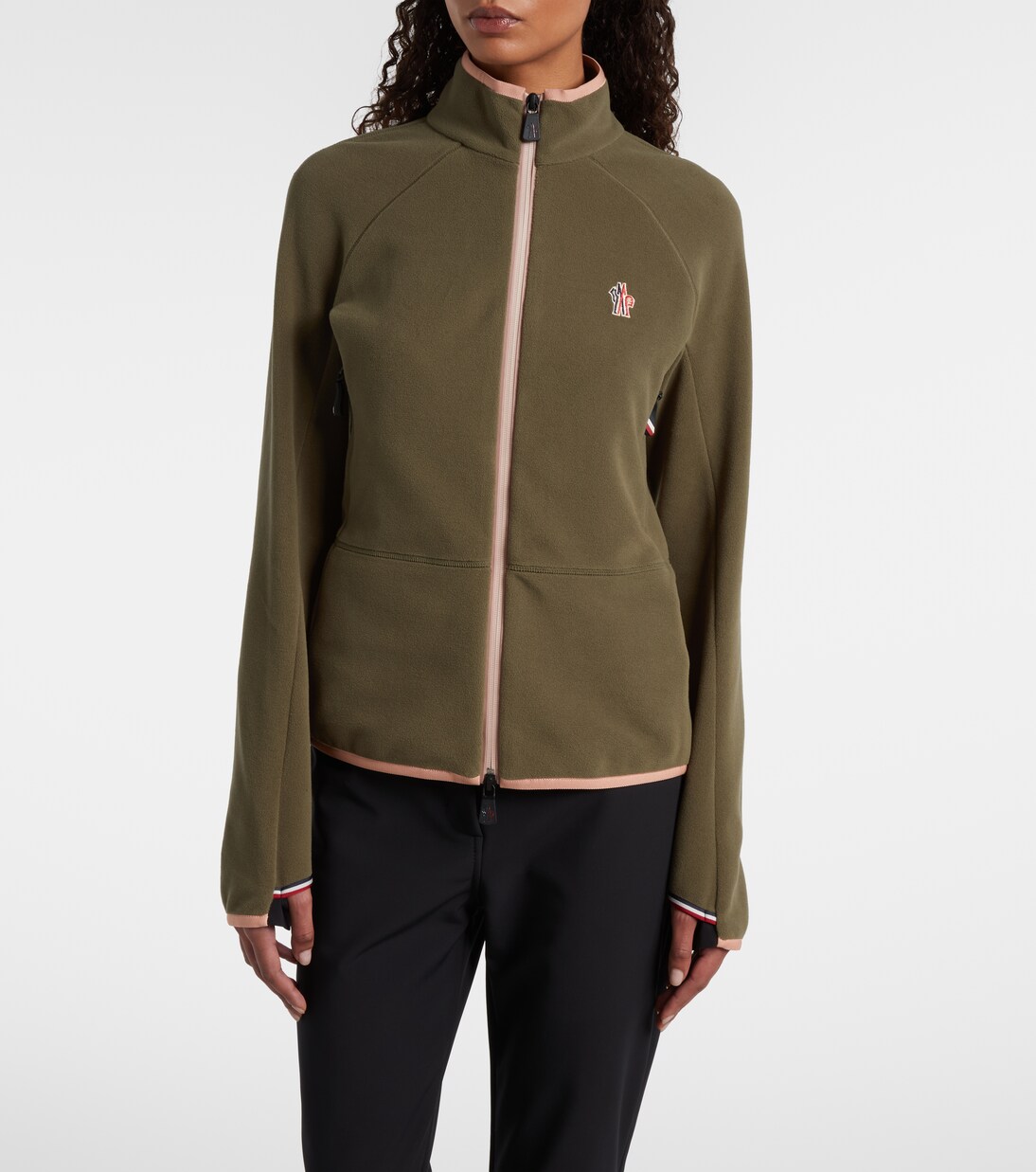 Fleece zip-up sweater | Moncler Grenoble