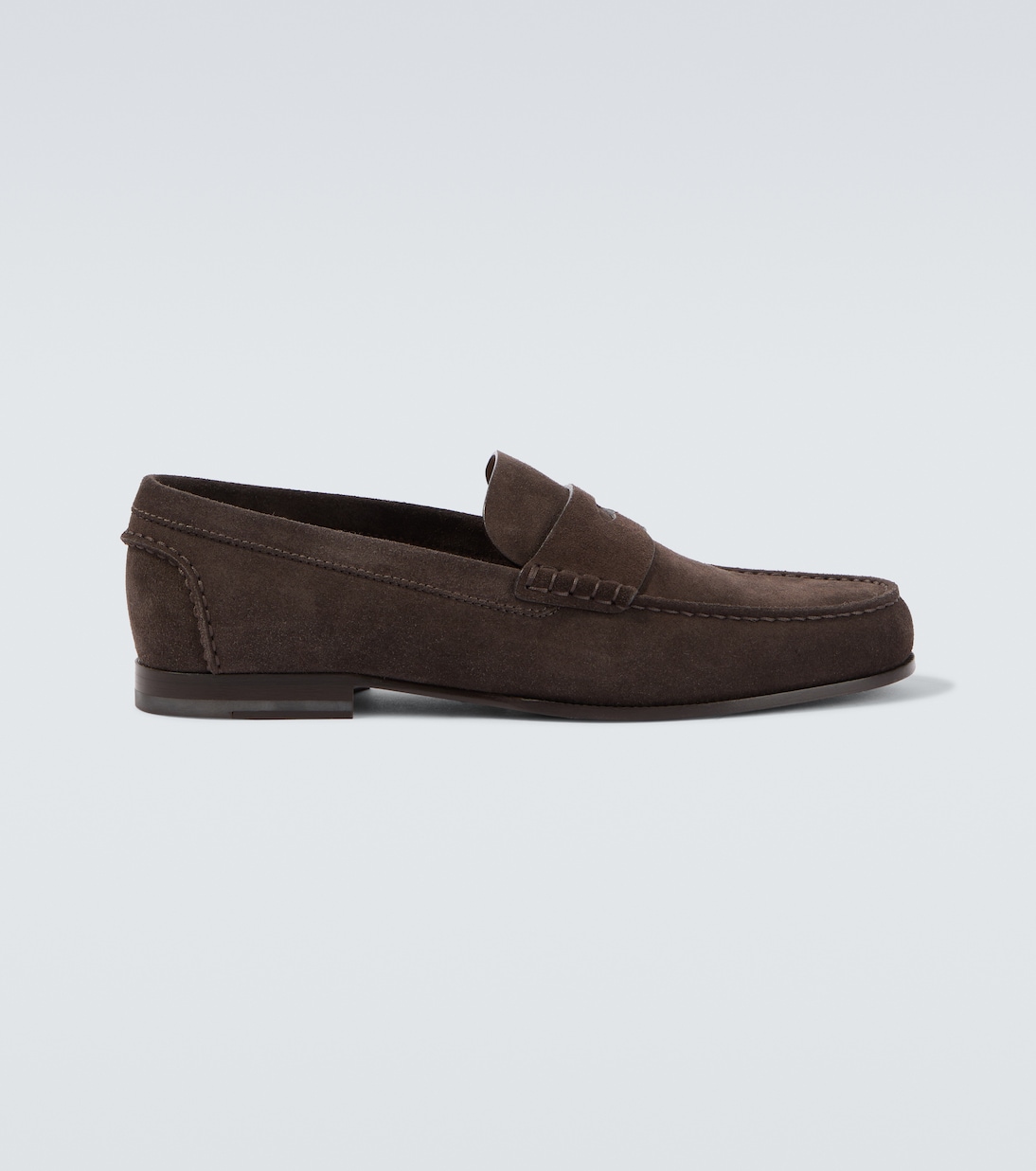 Suede penny loafers | Dunhill