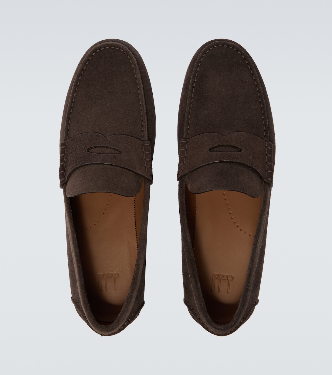 Suede penny loafers | Dunhill