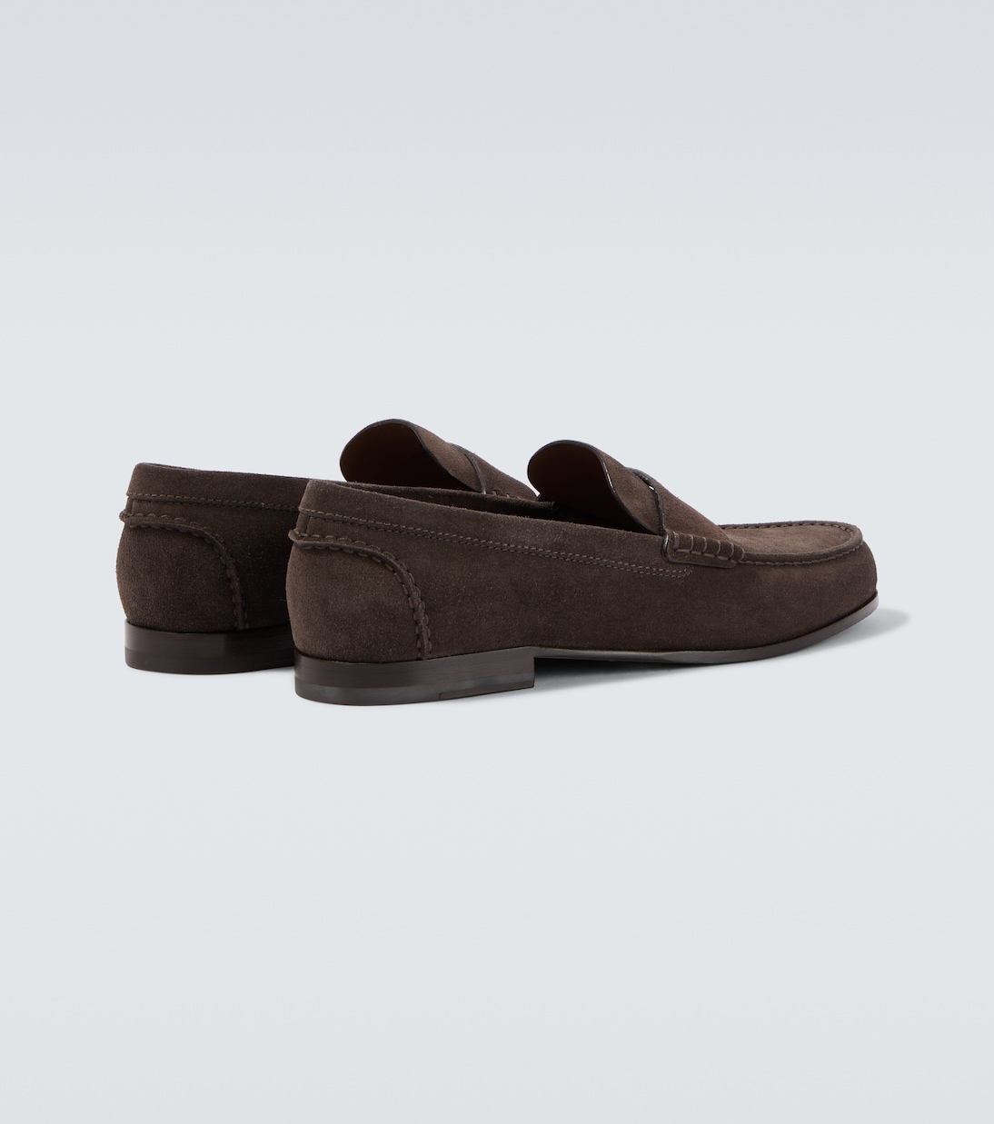 Suede penny loafers | Dunhill