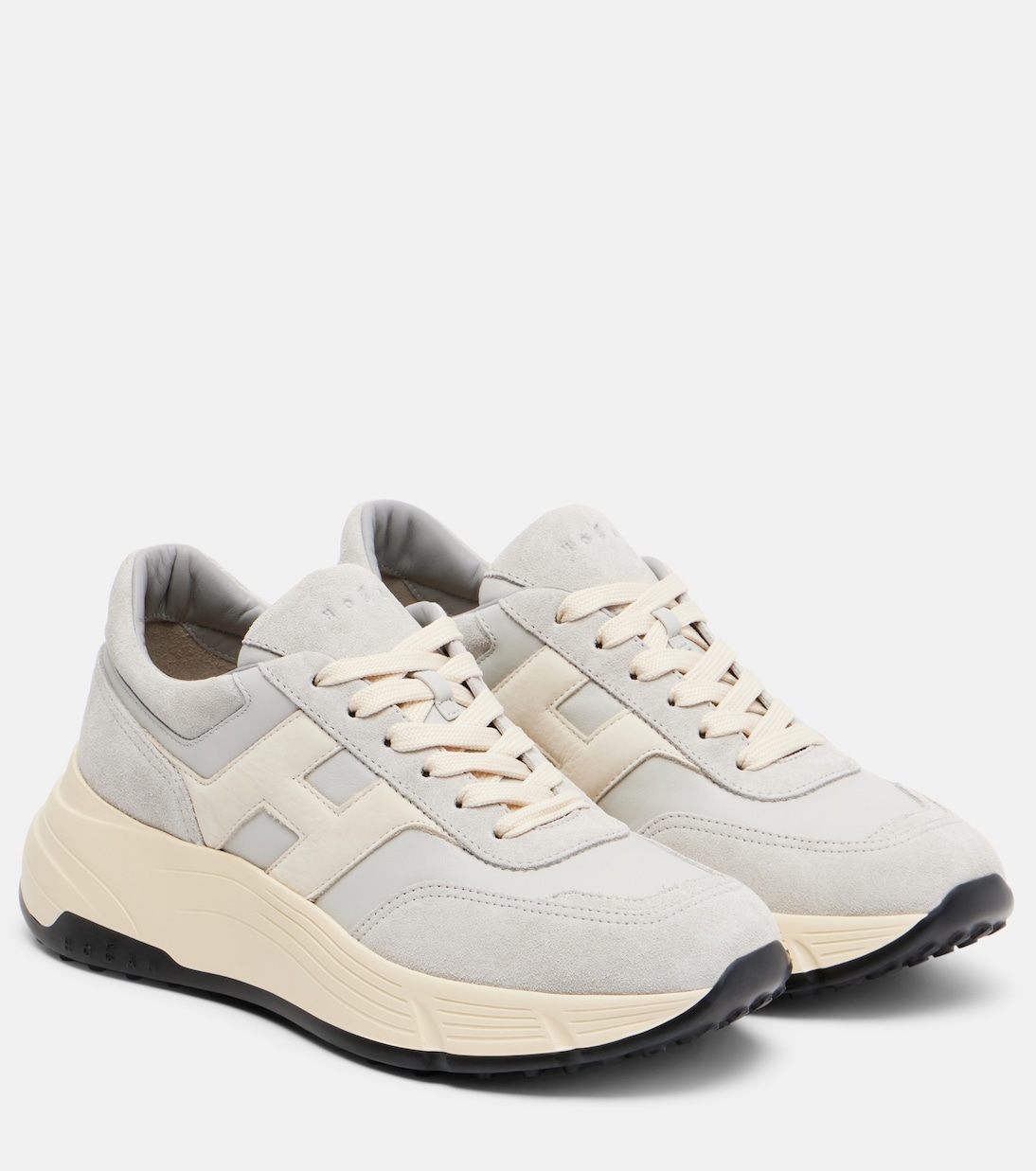 Sneakers H669 aus Veloursleder und Leder | Hogan