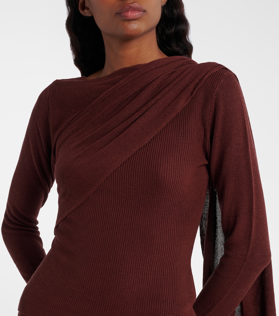 Top aus einem Seidengemisch | Aya Muse