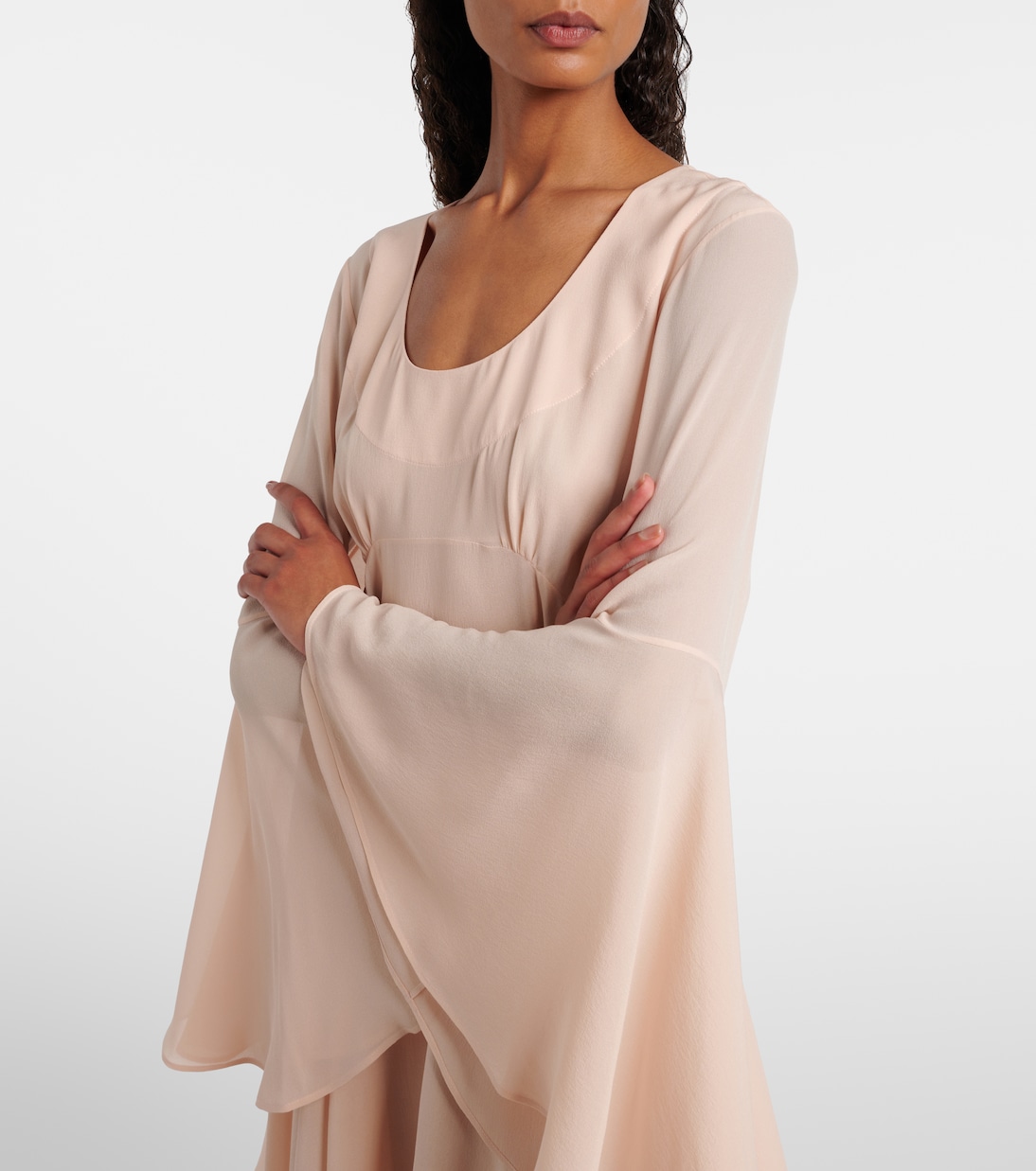 Minikleid aus Seiden-Georgette | Chloé