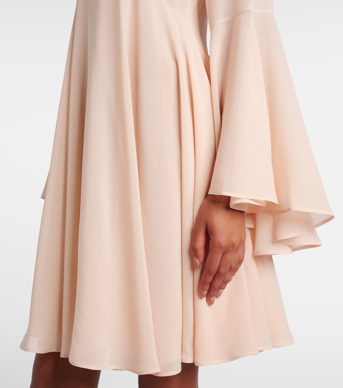 Minikleid aus Seiden-Georgette | Chloé