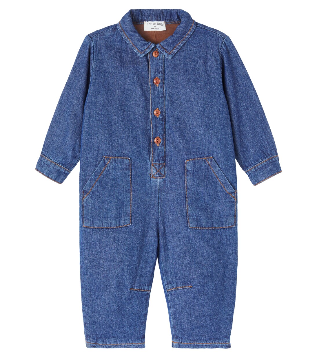 Baby Vitus denim jumpsuit | 1 + in the Family