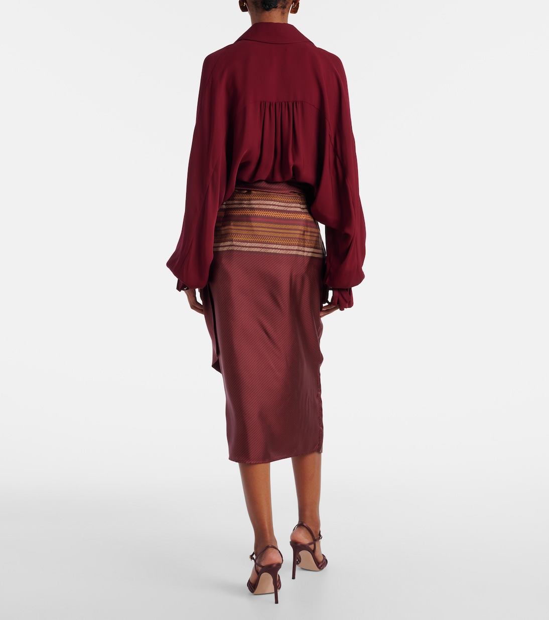 Wickelrock Edro aus Seide | Max Mara