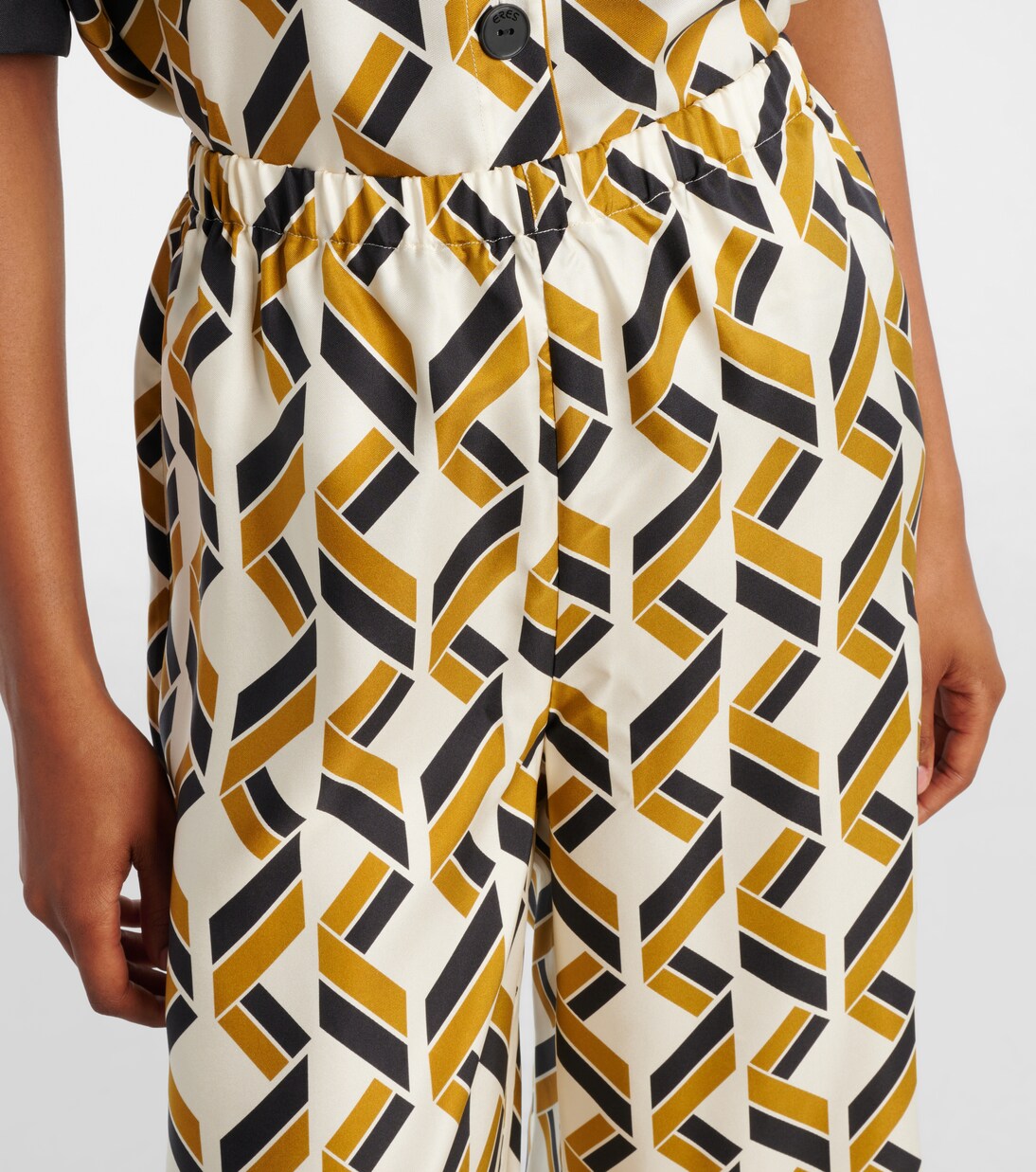 Pantalon ample Tube en sergé de soie | Eres