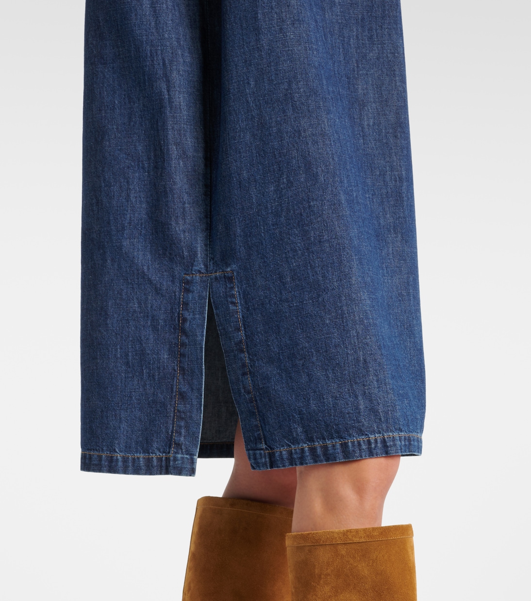 Denim shirt dress | Valentino