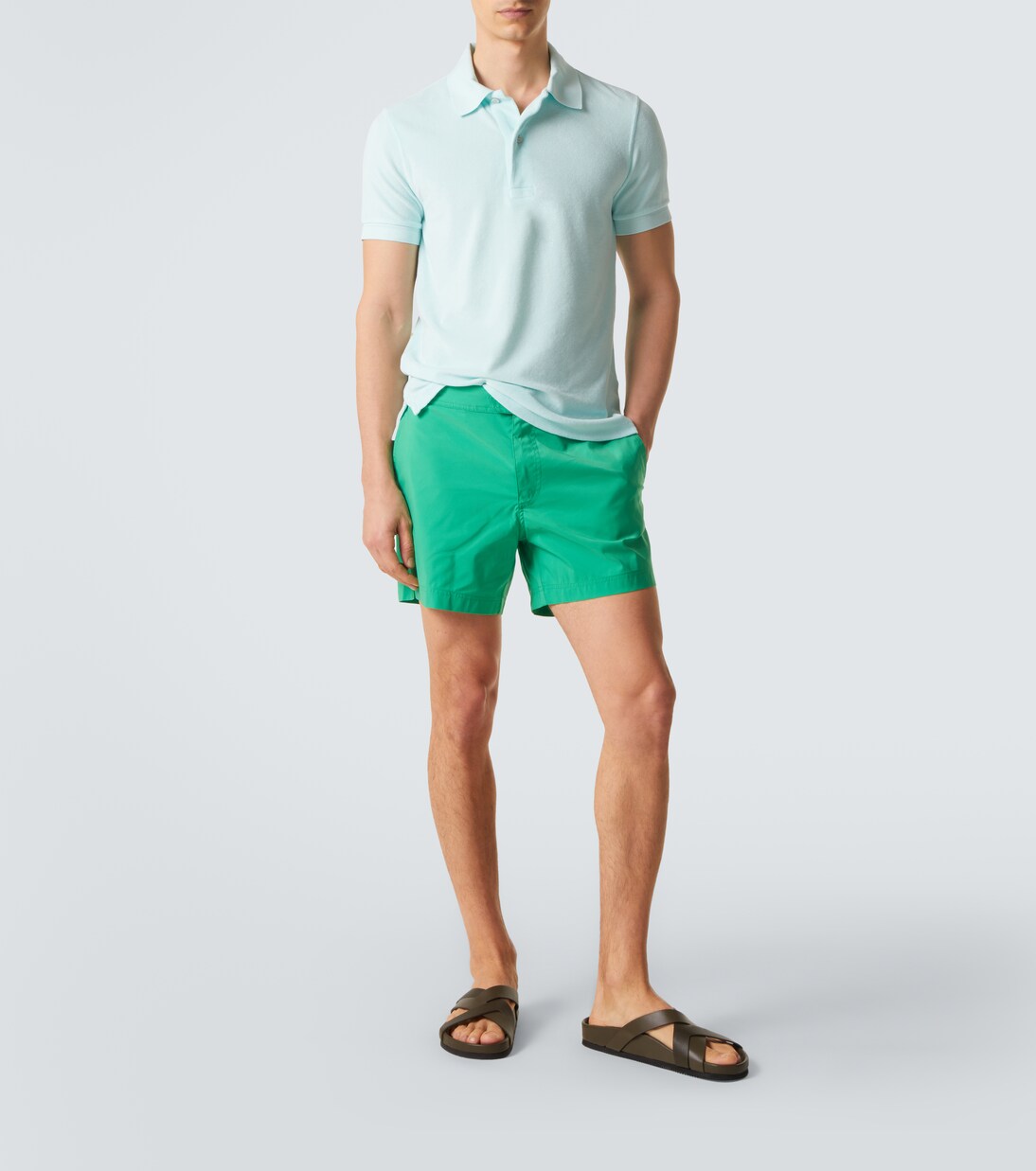 Polo de rizo en mezcla de algodón | Tom Ford