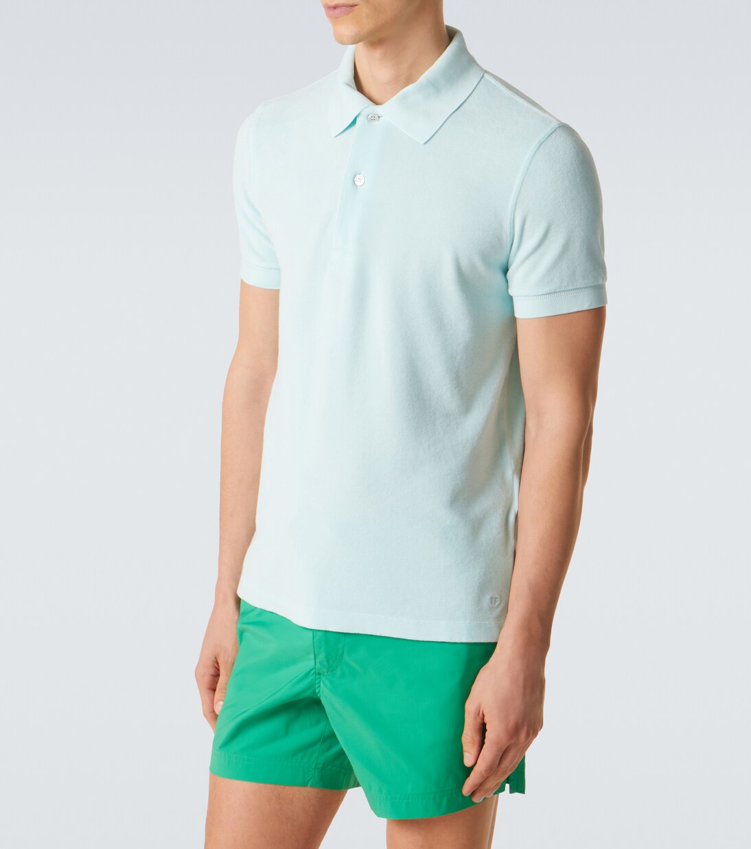 Polo de rizo en mezcla de algodón | Tom Ford