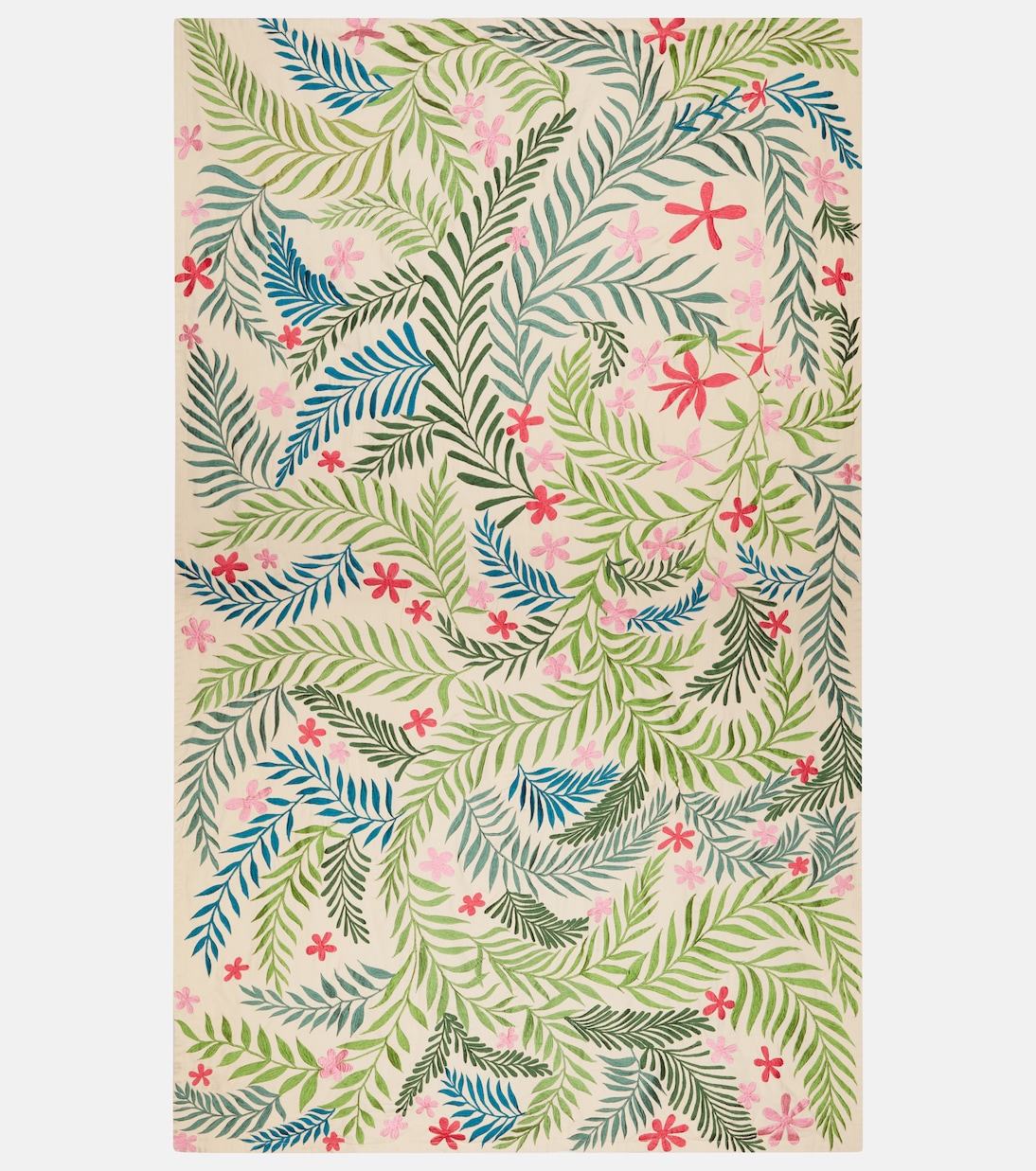 Embroidered cotton tablecloth | Les-Ottomans