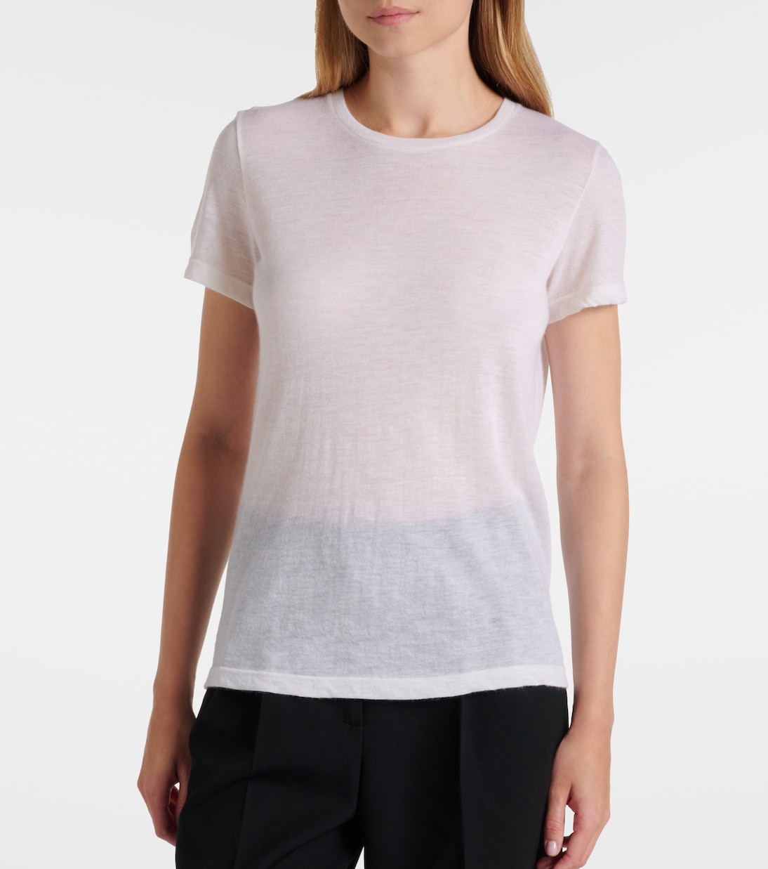 Wesler cashmere top | The Row