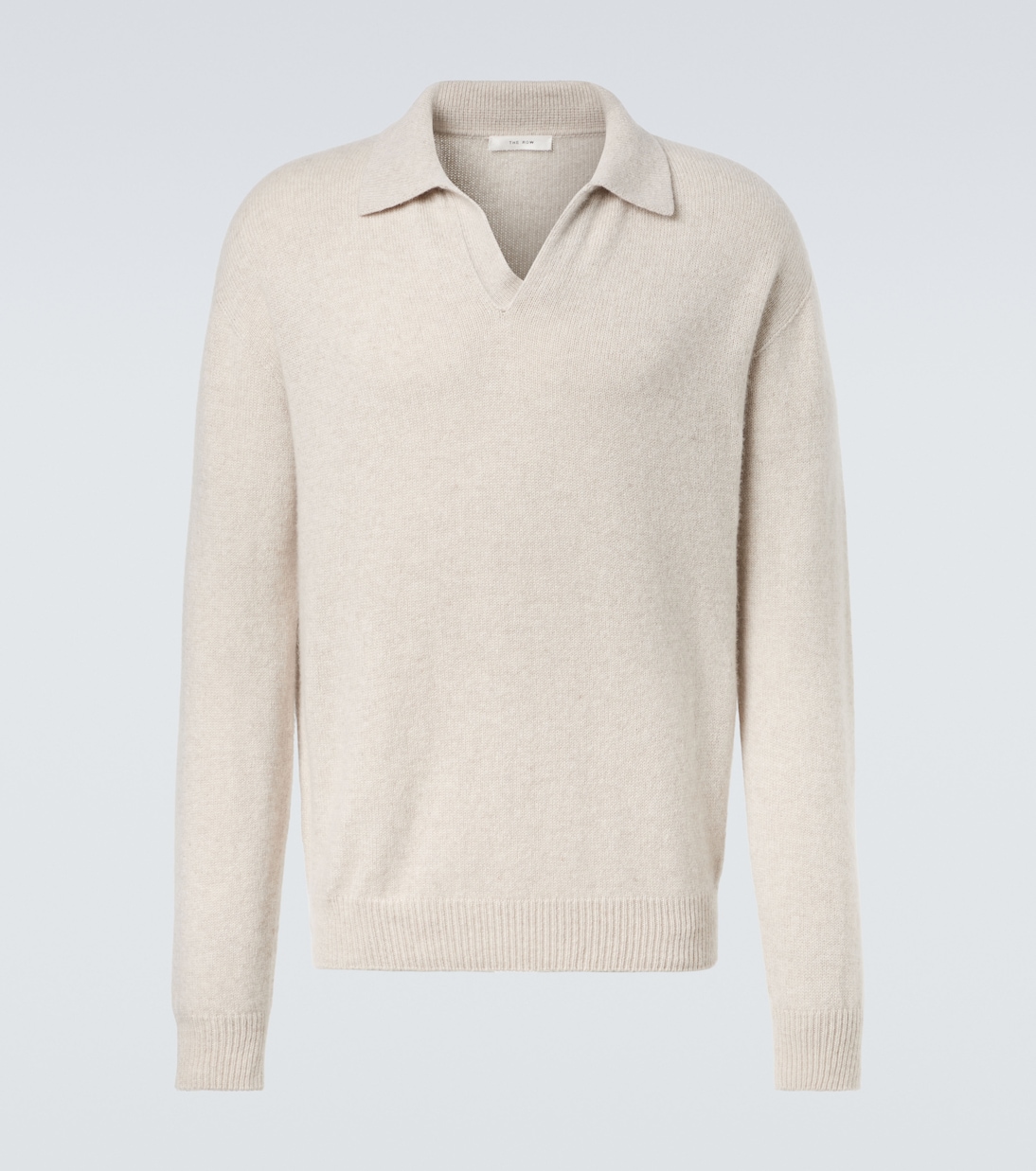 Leach cashmere polo sweater | The Row