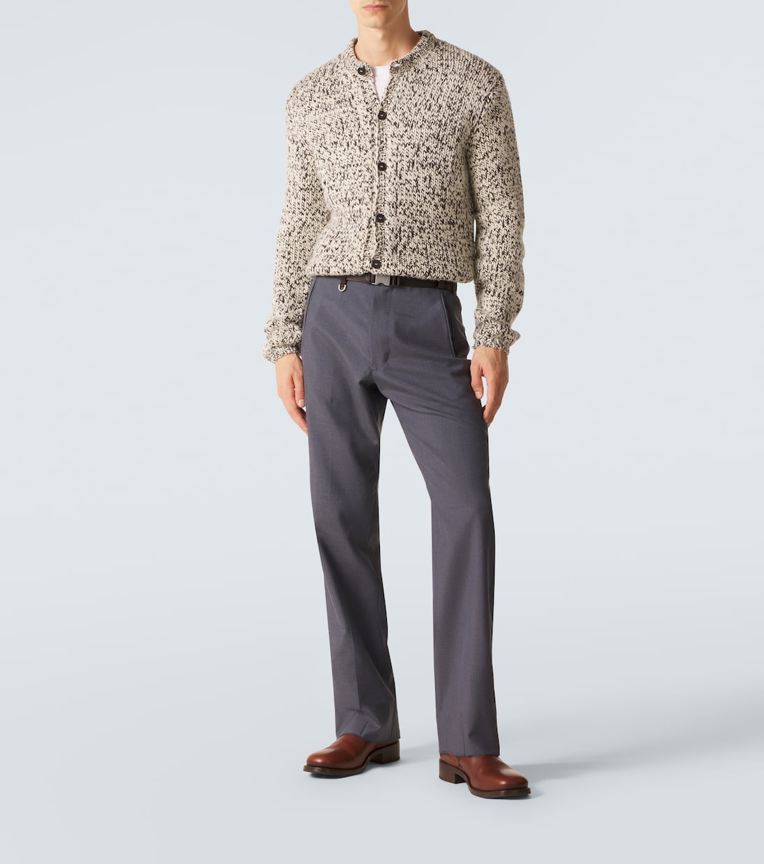 Leather ankle boots | Prada