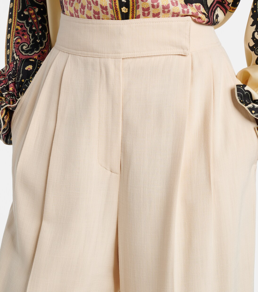 Weite High-Rise-Hose | Etro