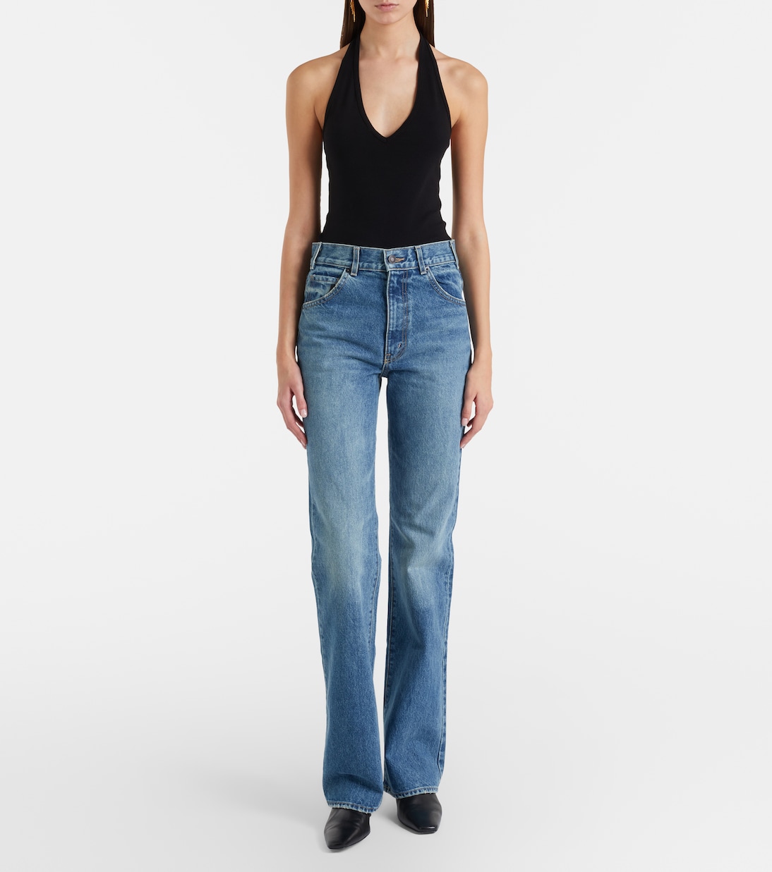 Mid-Rise Straight Jeans Joan | Nili Lotan