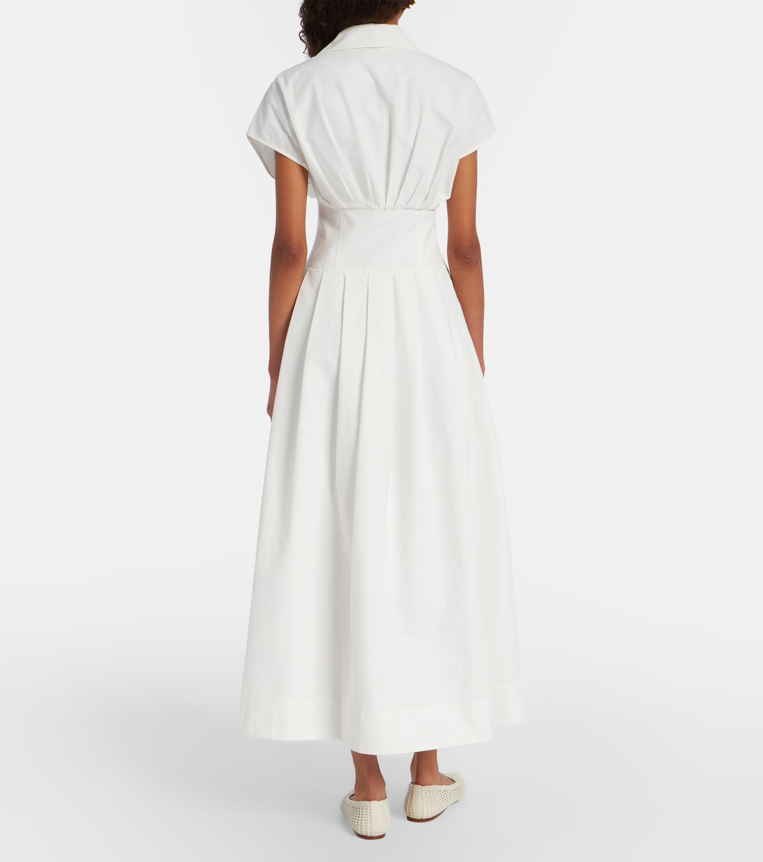 Midikleid aus einem Baumwollgemisch | Simkhai