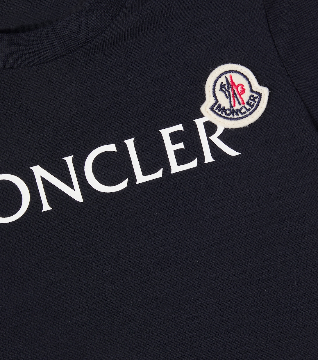 Baby - T-shirt in jersey di cotone con logo | Moncler Enfant