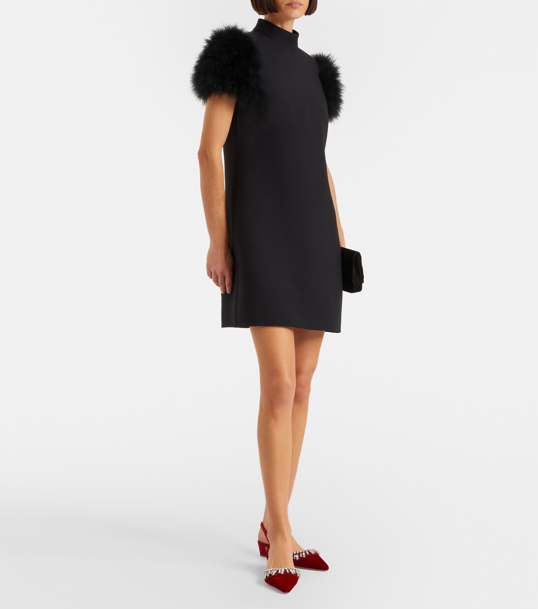 Bequila 30 embellished velvet slingback pumps | Manolo Blahnik