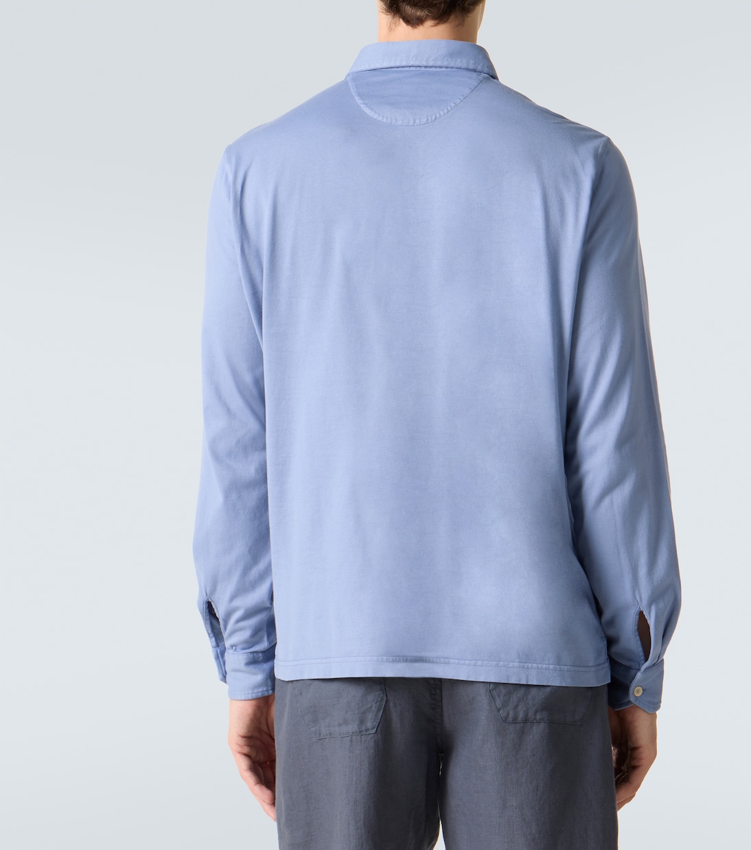 Zero cotton jersey polo shirt | Fedeli