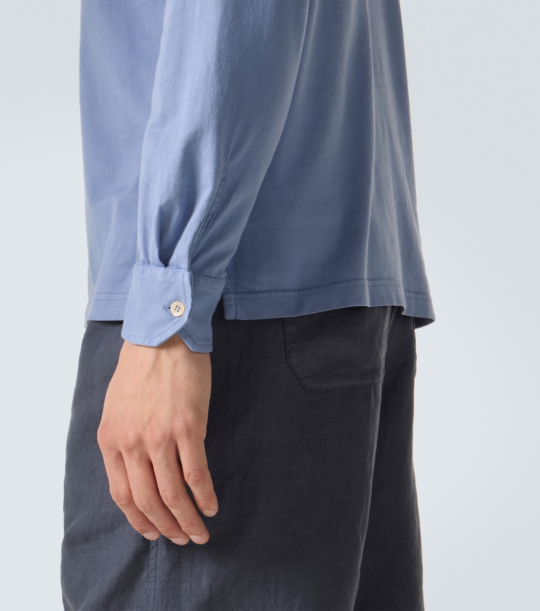 Zero cotton jersey polo shirt | Fedeli