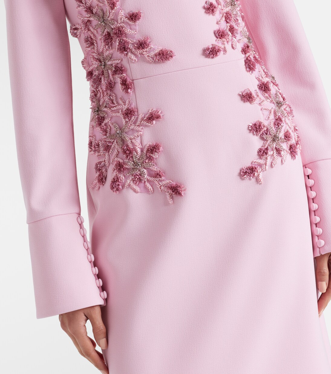 Lulee embellished floral gown | Rebecca Vallance